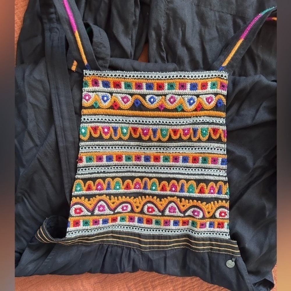 Rapsodia | Columbian Jumper Overall Pants | Hand-stitched Bib